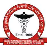 logo Guru Nanak Dev Dental College and Research Institute