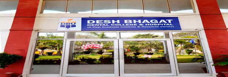 campus Desh Bhagat Dental College and Hospital