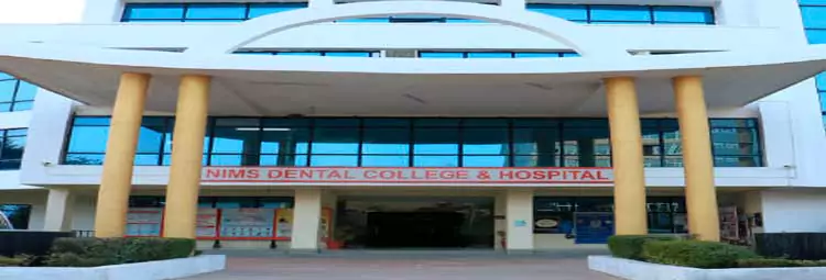 campus NIMS Dental College